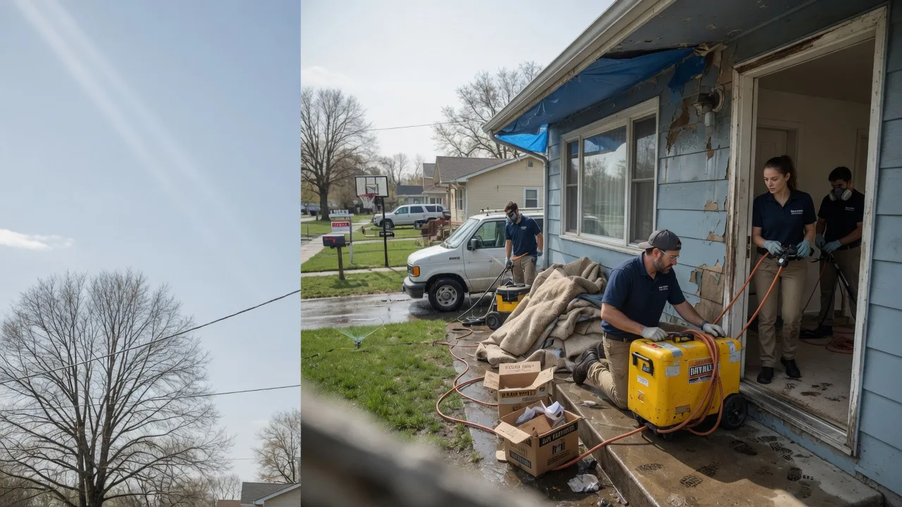 Basement Flood Cleanup in Sweetwater, OK near me